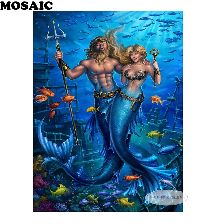 New Diamond Embroidery 5D DIY Diamond Painting,undersea world mermaid couple Cross Stitch Full Rhinestone Mosaic wall art
New Diamond Embroidery 5D DIY Diamond Painting,undersea world mermaid couple Cross Stitch Full Rhinestone Mosaic wall art
