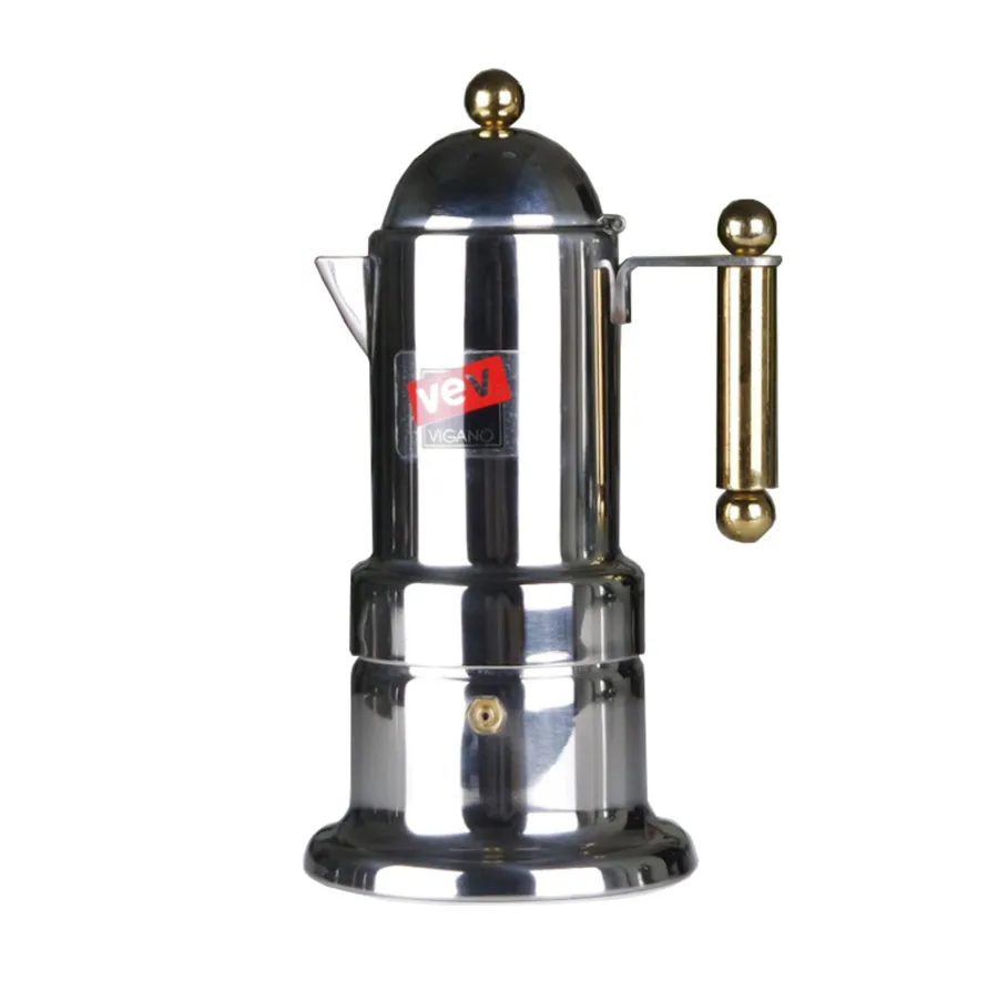 Кофеварка VEV Moka для дома и офиса, Классическая Кофеварка из нержавеющей стали с прессом для эспрессо и французскими прессами, 4 чашки
Кофеварка VEV Moka для дома и офиса, Классическая Кофеварка из нержавеющей стали с прессом для эспрессо и французскими прессами, 4 чашки