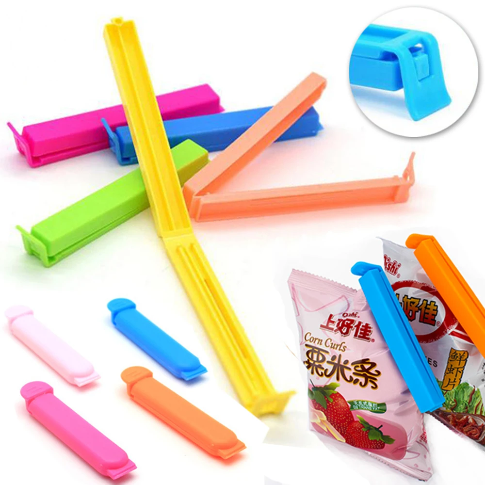 30pcs Portable New Kitchen Storage Food Snack Seal Sealing Bag Clips Sealer Clamp Plastic Tool
30pcs Portable New Kitchen Storage Food Snack Seal Sealing Bag Clips Sealer Clamp Plastic Tool