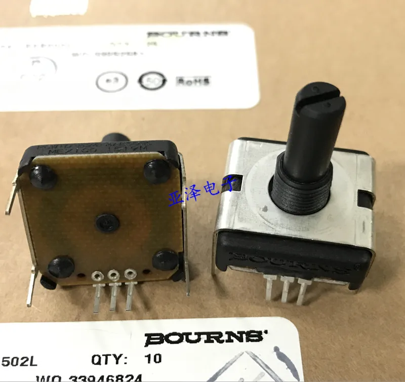 Original new 100% conductive plastic potentiometer PCW1J-B24-BAB503L resistance 50K rotary adjustable potentiometer SWITCH
Original new 100% conductive plastic potentiometer PCW1J-B24-BAB503L resistance 50K rotary adjustable potentiometer SWITCH