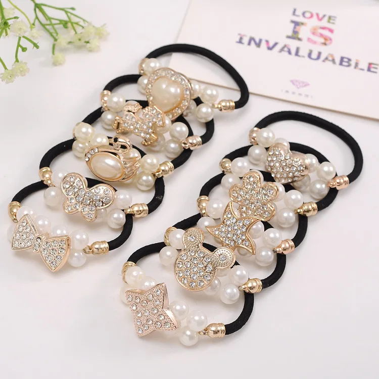 Women Hair Accessories Pearls Beads Headbands Ponytail Holder Girls Scrunchies Vintage Elastic Hair Bands Rubber Rope Headdress
Women Hair Accessories Pearls Beads Headbands Ponytail Holder Girls Scrunchies Vintage Elastic Hair Bands Rubber Rope Headdress