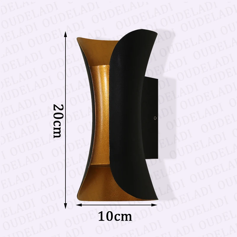 Wall Lamp IP65 Waterproof Outdoor 10W LED Wall Light Indoor Bedroom Decorative lighting Porch Garden Lights Wall Lamps