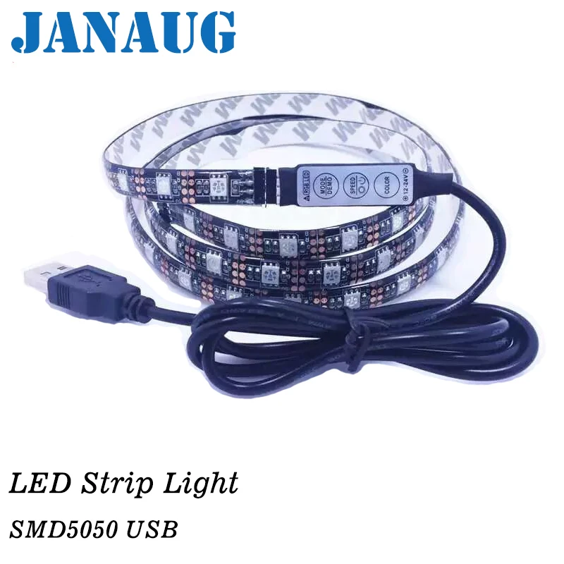 Backlight Mini 3key RGB LED Strip 5050 Waterproof 5V 1M USB LED Tape String lighting For HDTVScreen Desktop PC LCD Monitor Decor
Backlight Mini 3key RGB LED Strip 5050 Waterproof 5V 1M USB LED Tape String lighting For HDTVScreen Desktop PC LCD Monitor Decor