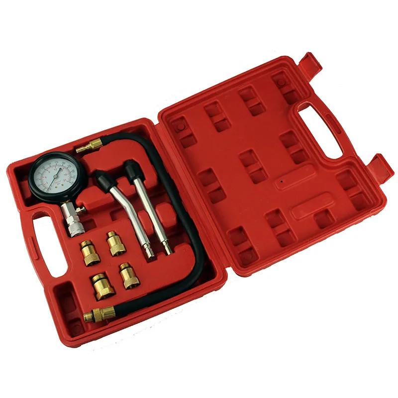 Portable Pressure Gauge Compression Tester Leakage Diagnostic Compression Tool Set
Portable Pressure Gauge Compression Tester Leakage Diagnostic Compression Tool Set