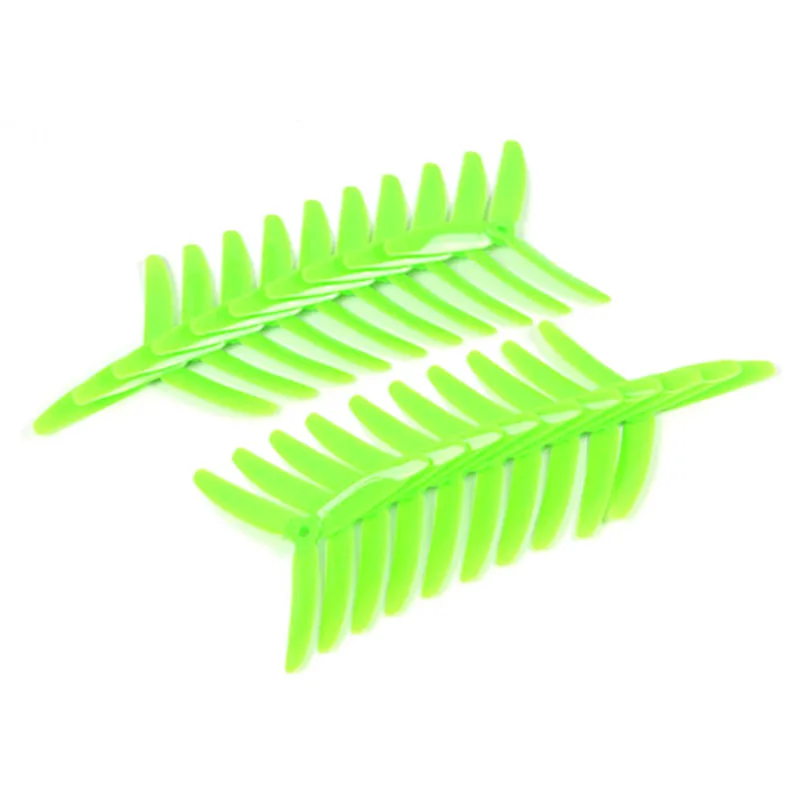 10 Pairs Kingkong 5040 5x4x3 3-Blade Single Color CW CCW Propellers Props Blades for FPV Racer RC Drone Quadcopter Helicopter
10 Pairs Kingkong 5040 5x4x3 3-Blade Single Color CW CCW Propellers Props Blades for FPV Racer RC Drone Quadcopter Helicopter