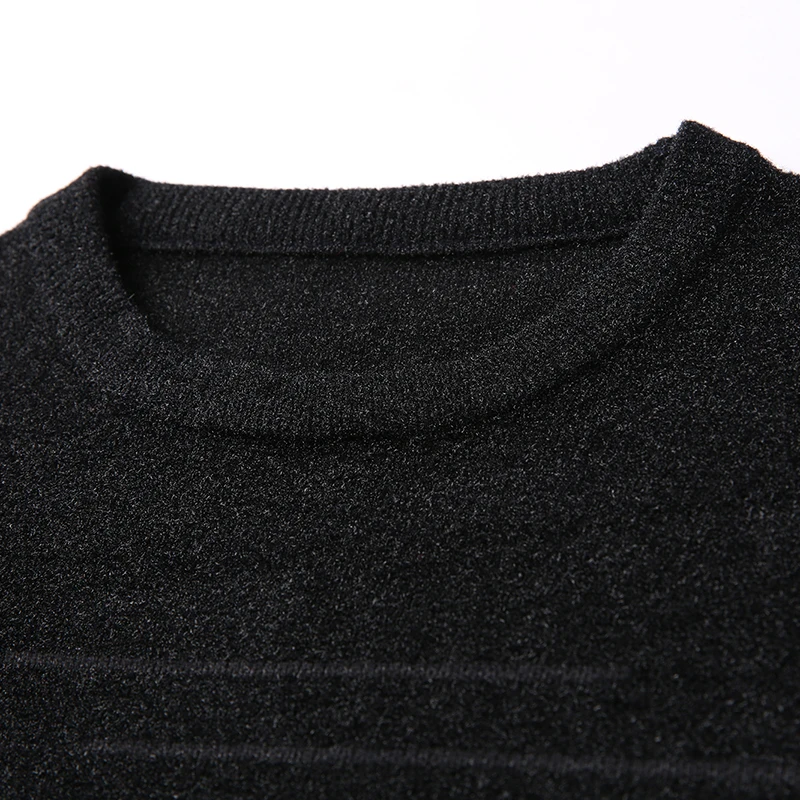 Liseaven Sweaters Mens O-Neck Pullover Wool Sweater Male Pull Homme Brand Men's Pullovers Clothing