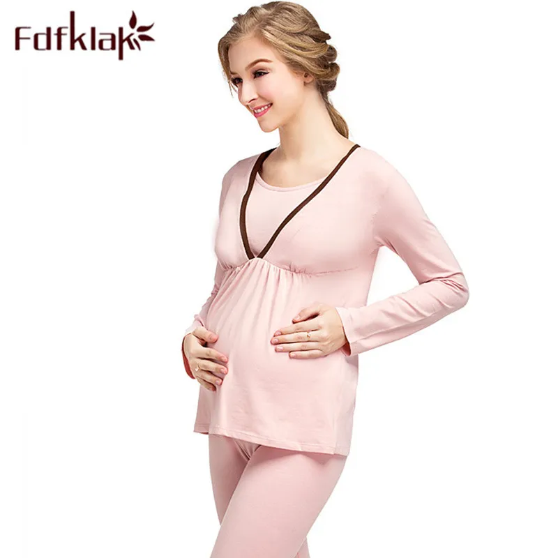 Fdfklak Family Costumes Pajamas For Pregnant Women Maternity Sleepwear Spring Autumn Long Sleeve Pijamas Maternity Clothes F2
Fdfklak Family Costumes Pajamas For Pregnant Women Maternity Sleepwear Spring Autumn Long Sleeve Pijamas Maternity Clothes F2