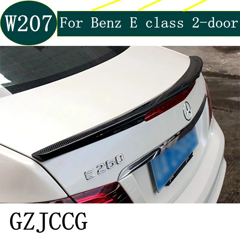 W207 c207 задний бампер из углеродного волокна спойлер для багажника крылья mercedes