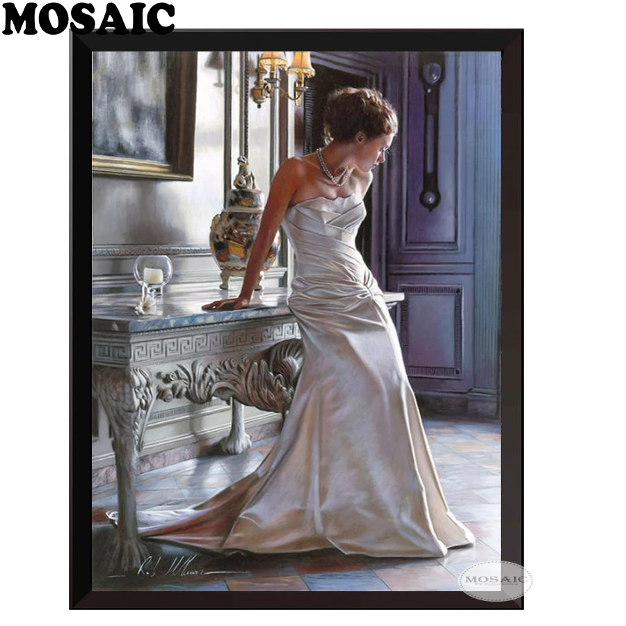 5D алмазная вышивка, красивая элегантная Европейская девушка, алмазная живопись «сделай сам», полноразмерная мозаика, вышивка крестиком, ре...
5D алмазная вышивка, красивая элегантная Европейская девушка, алмазная живопись «сделай сам», полноразмерная мозаика, вышивка крестиком, ре...