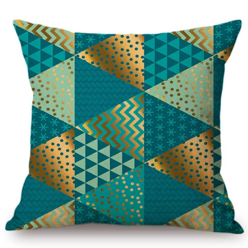 Modern Green Gold Geomtric Pattern Home Decorative Sofa Throw Pillow Case Cotton Linen Car Office Chair Seat Cushion Cover Case
Modern Green Gold Geomtric Pattern Home Decorative Sofa Throw Pillow Case Cotton Linen Car Office Chair Seat Cushion Cover Case