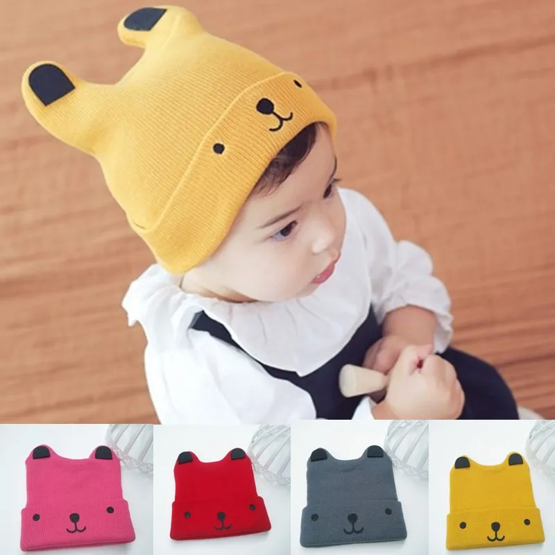 New Autumn baby boy and girl knit hat winter baby warm bear cartoon cap children wool hat cap beanies kids Christmas gift caps
New Autumn baby boy and girl knit hat winter baby warm bear cartoon cap children wool hat cap beanies kids Christmas gift caps
