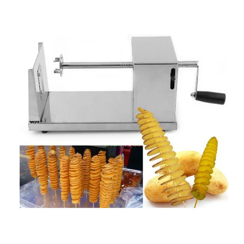 Лидер продаж руководство Торнадо Twister Картофельная машина спираль картофеля