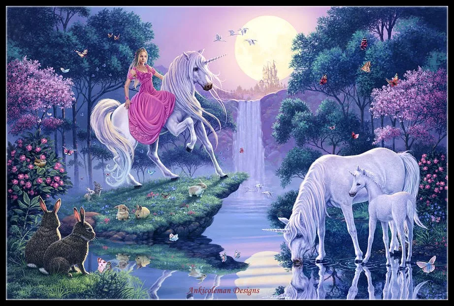 The Magic Pool - Counted Cross Stitch Kits - DIY Handmade Needlework for Embroidery 14 ct Cross Stitch Sets DMC Color
The Magic Pool - Counted Cross Stitch Kits - DIY Handmade Needlework for Embroidery 14 ct Cross Stitch Sets DMC Color