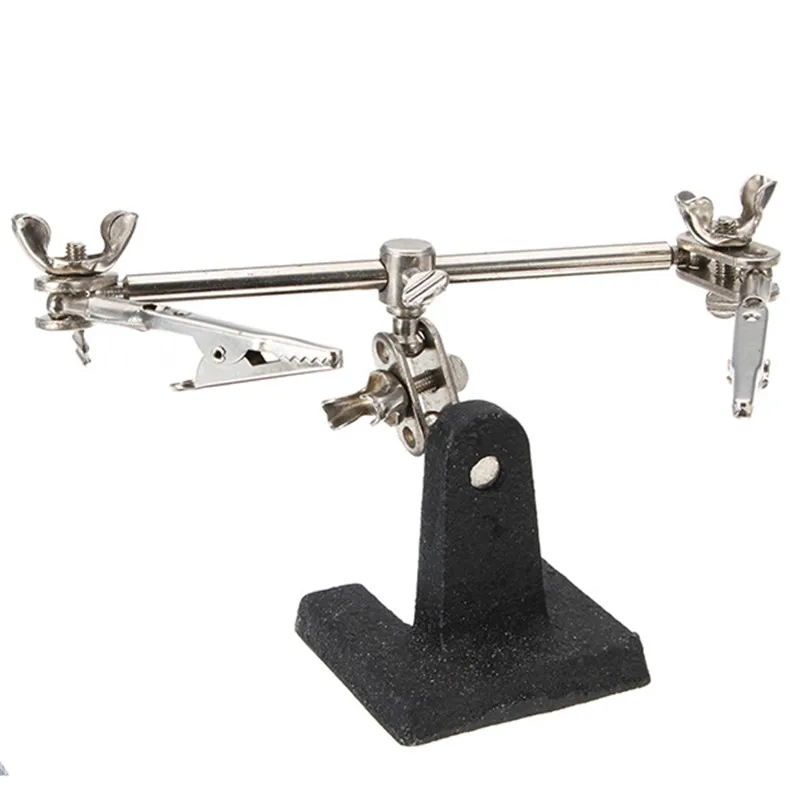 Third Hand Soldering Iron Stand Clamp Helping Hands Clip Tool PCB Holder Electrical Circuits Hobby New
Third Hand Soldering Iron Stand Clamp Helping Hands Clip Tool PCB Holder Electrical Circuits Hobby New