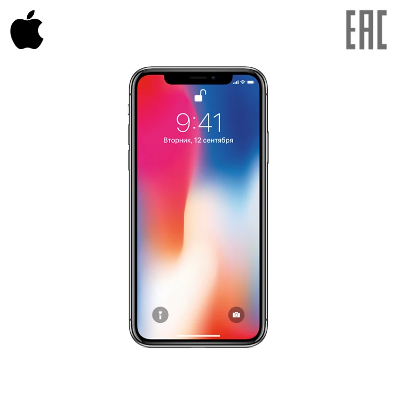 Смартфон Apple iPhone X 64 ГБ [A1901 официальная российская гарантия]|mobile phone|apple iphonesmartphone