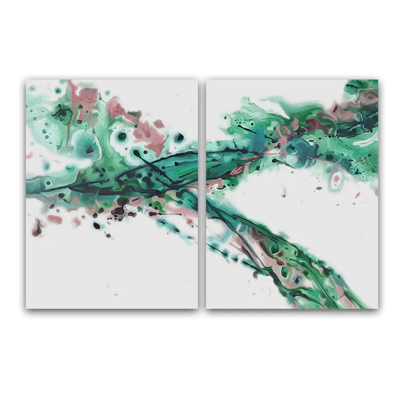 New Watercolor Picture Painting Abstract Oil Paintings on Canvas Colorful 2 Panels Canvas Art Modern Art for Home Wall Decor
New Watercolor Picture Painting Abstract Oil Paintings on Canvas Colorful 2 Panels Canvas Art Modern Art for Home Wall Decor