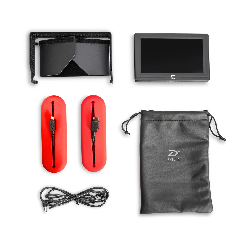 Zhiyun Official 5.5" Mini camera Monitor with HDMI-Input Output IPS HD 1920x1080 LCD monitoring for Gimbal Stabilizer Monitor
Zhiyun Official 5.5" Mini camera Monitor with HDMI-Input Output IPS HD 1920x1080 LCD monitoring for Gimbal Stabilizer Monitor