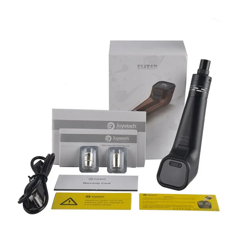 100% Оригинал Joyetech ЭЛИТАР трубы комплект Вт 75 2 мл бак 0 66 дюймов OLED экран TC/VW/BYPASS/TCR