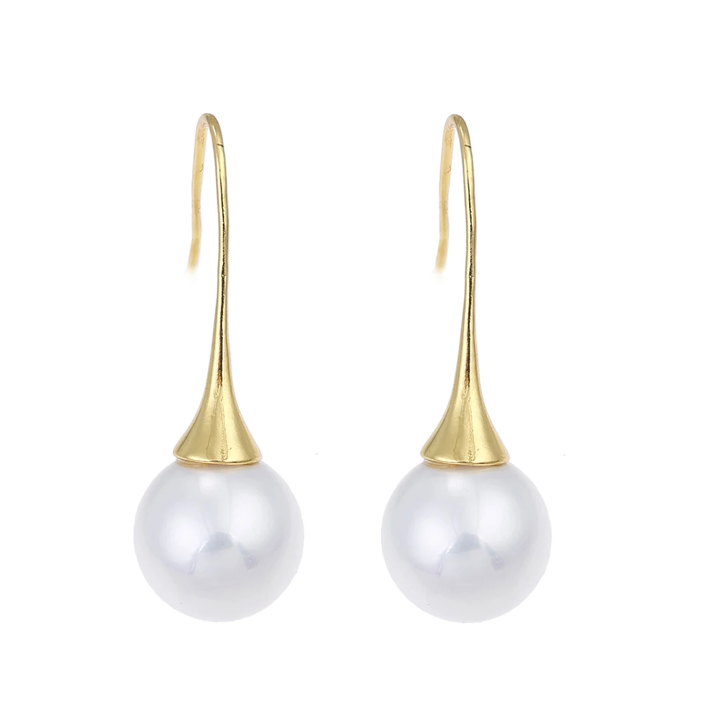 Lureme Fashion Gold Tone 14mm Shell Pearl Drop Earrings for Women and Girls Wedding Party Jewelry (er005423)
Lureme Fashion Gold Tone 14mm Shell Pearl Drop Earrings for Women and Girls Wedding Party Jewelry (er005423)