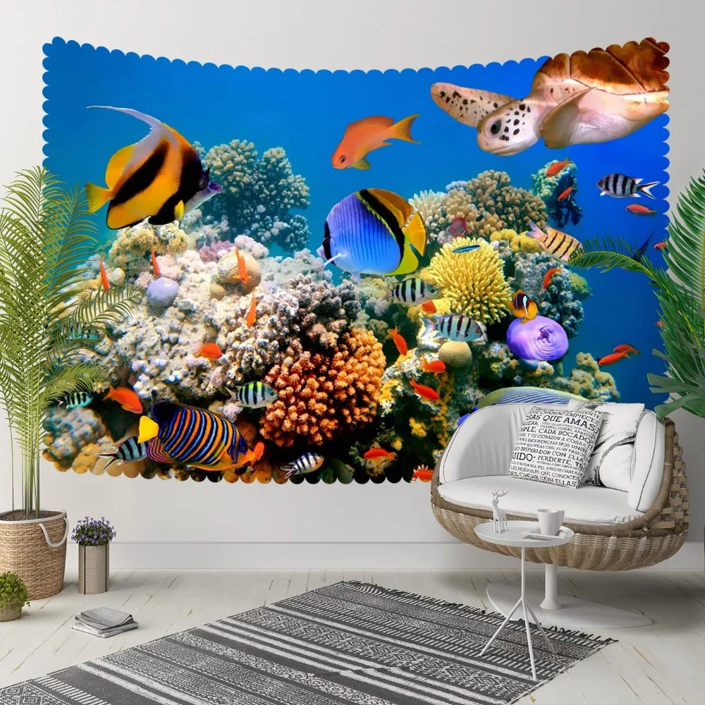 Else Tropical Aquarium Yellow Black Fishes Under Sea 3D Print Decorative Hippi Bohemian Wall Hanging Landscape Tapestry Wall Art
Else Tropical Aquarium Yellow Black Fishes Under Sea 3D Print Decorative Hippi Bohemian Wall Hanging Landscape Tapestry Wall Art