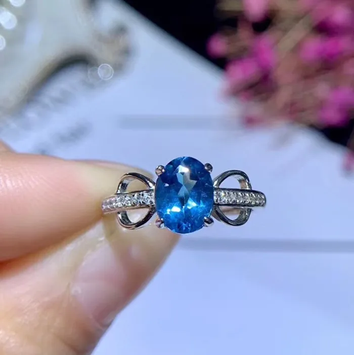 KJJEAXCMY fine jewelry 925 sterling silver inlaid natural blue topaz female ring support test 2234
KJJEAXCMY fine jewelry 925 sterling silver inlaid natural blue topaz female ring support test 2234