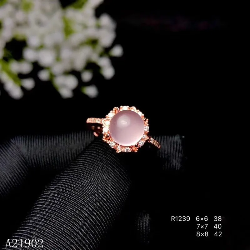 KJJEAXCMY boutique jewelry 925 sterling silver inlaid natural hibiscus stone powder crystal female ring support detection
KJJEAXCMY boutique jewelry 925 sterling silver inlaid natural hibiscus stone powder crystal female ring support detection