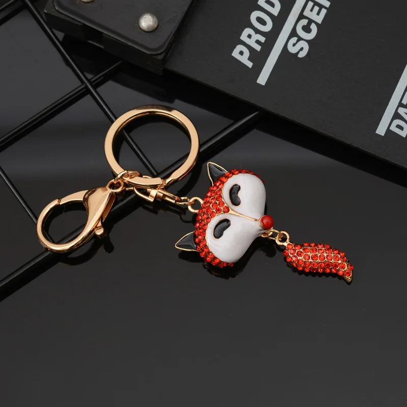 Hot Sale Fox Crystal Key Chain For Women New Fashion Car Bag Ornaments Womens Elegant Keychain Valentine's Day EH846
Hot Sale Fox Crystal Key Chain For Women New Fashion Car Bag Ornaments Womens Elegant Keychain Valentine's Day EH846