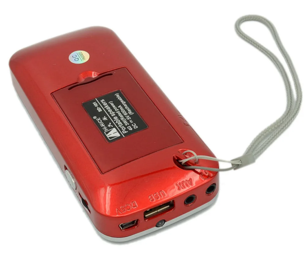 Портативный FM/AM радио USB TF карта MP3-плеер цифровой динамик Hi-Rice SD-101 для отдыха