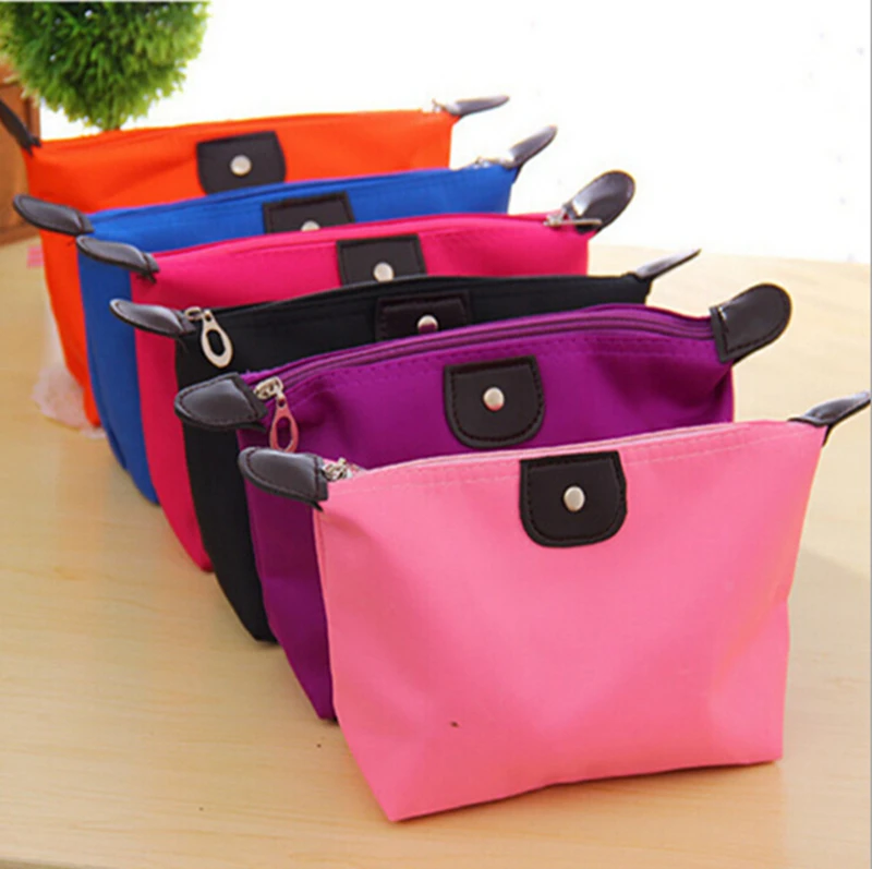 Candy Color Lady Travel Cosmetic Bag Nylon Waterproof Hobos Handbags Makeup Storage Bag Organizer
Candy Color Lady Travel Cosmetic Bag Nylon Waterproof Hobos Handbags Makeup Storage Bag Organizer