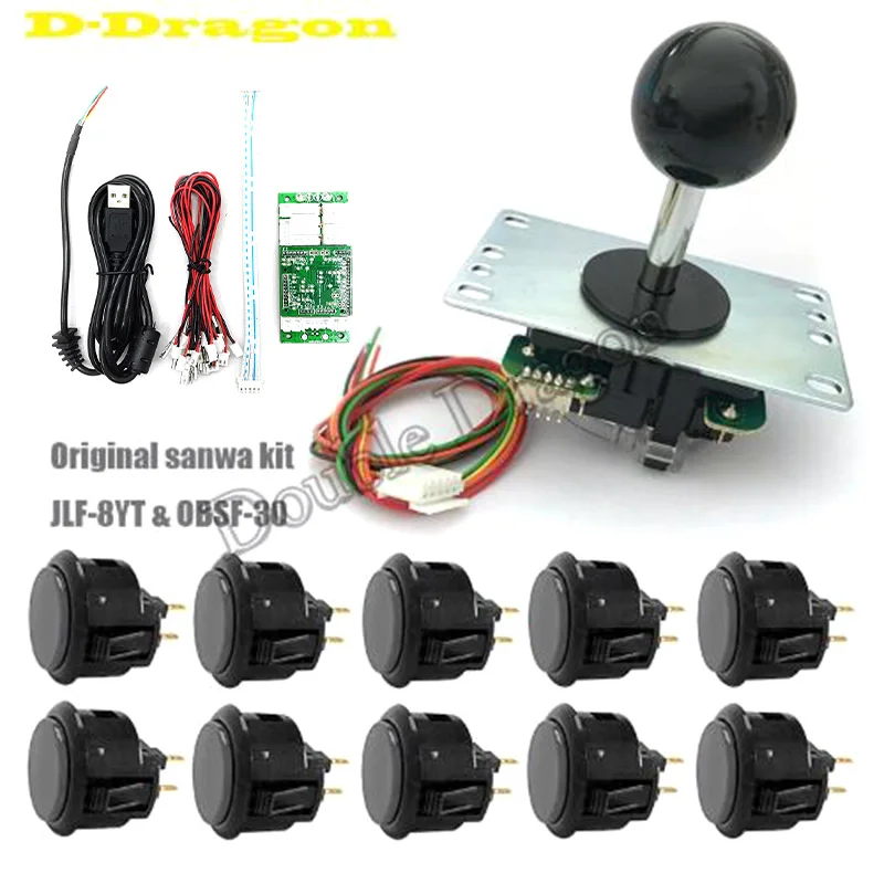 Sanwa оригинальный комплект с нулевой задержкой аркадная игра PS4/PS3 USB энкодер DIY набор с 8 способами JLF-8YT джойстик OBSF-30 кнопка для Mame Jamma
Sanwa оригинальный комплект с нулевой задержкой аркадная игра PS4/PS3 USB энкодер DIY набор с 8 способами JLF-8YT джойстик OBSF-30 кнопка для Mame Jamma