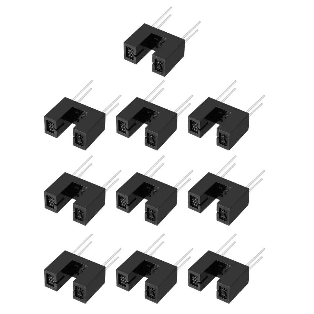 UXCELL 10Pcs Optical Sensor Switches 3/16" or 13/64" Slot PCB Photo Interrupter Slotted Switch for Object Detection Counting
UXCELL 10Pcs Optical Sensor Switches 3/16" or 13/64" Slot PCB Photo Interrupter Slotted Switch for Object Detection Counting