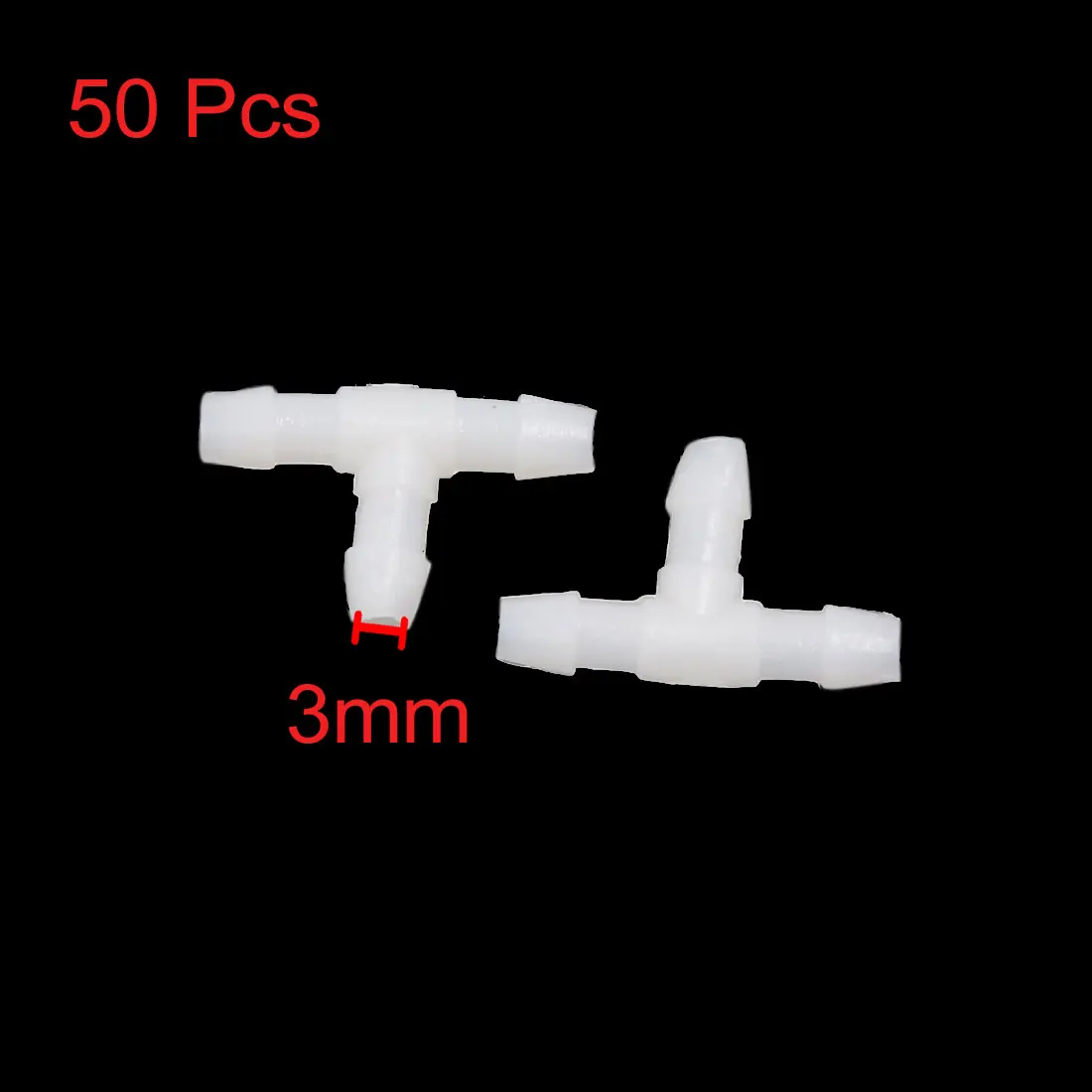 UXCELL Auto Car 3Mm Inner Dia T-Piece Tube Hose Pipe Tee Connector Fittings White 50Pcs
UXCELL Auto Car 3Mm Inner Dia T-Piece Tube Hose Pipe Tee Connector Fittings White 50Pcs