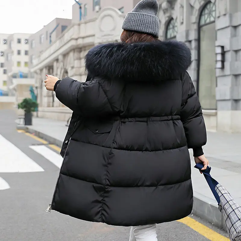 2018 New Winter Women Thicken Hooded Long Parkas Fur Collar Drawstring Waist Solid Color Female Warm Cotton Coat Plus Size LQ108
2018 New Winter Women Thicken Hooded Long Parkas Fur Collar Drawstring Waist Solid Color Female Warm Cotton Coat Plus Size LQ108