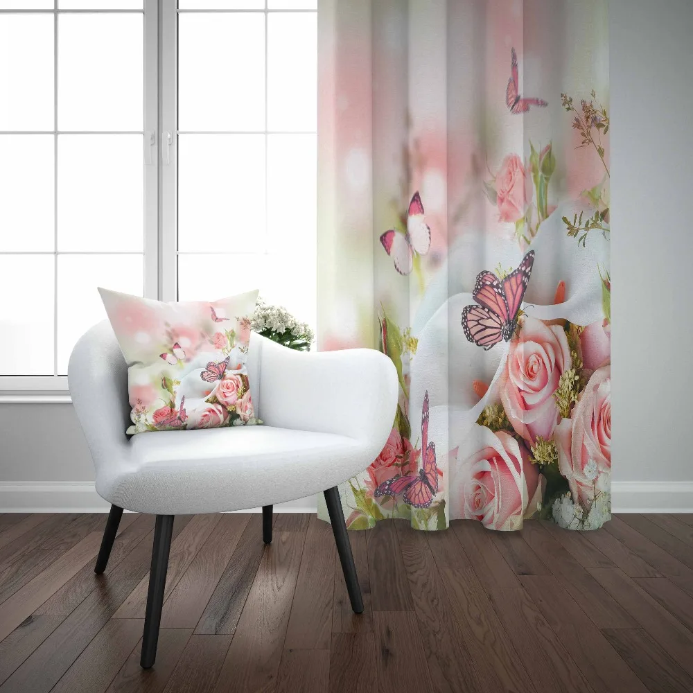 Else White Flower Pink Roses Butterfly Floral 3D Print Living Room Bedroom Window Panel Curtain Combine Gift Pillow Case
Else White Flower Pink Roses Butterfly Floral 3D Print Living Room Bedroom Window Panel Curtain Combine Gift Pillow Case