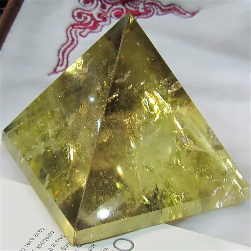 Natural Citrine Quartz Yellow Crystal Polished Pyramid Mineral Stones Specimen Reiki Healing Chakra Fengshui Home Decoration
Natural Citrine Quartz Yellow Crystal Polished Pyramid Mineral Stones Specimen Reiki Healing Chakra Fengshui Home Decoration