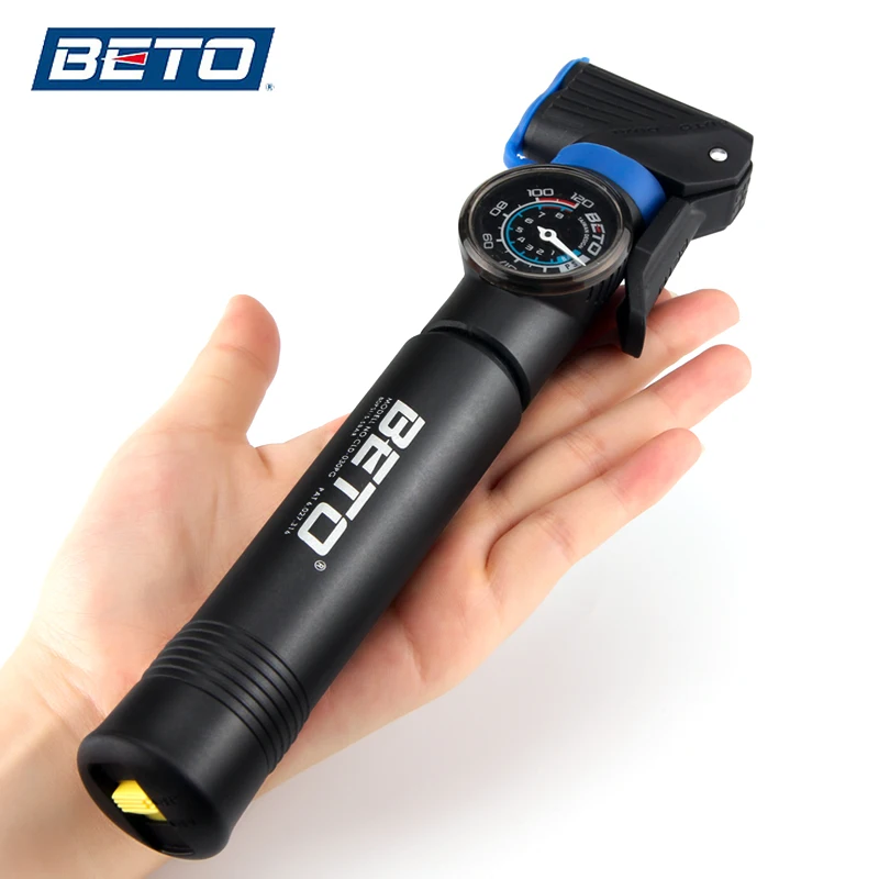 Beto велосипед насос 120psi большого калибра Велосипедные насосы Дорога Горный