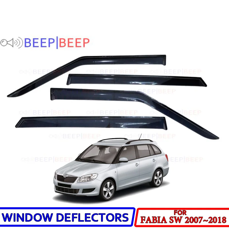 Автомобильные оконные дефлекторы для Skoda Fabia Wagon 2007 ~ 2018 автомобильный дефлектор для защиты от ветра guard rain vent sun visor cover styling accessories
Автомобильные оконные дефлекторы для Skoda Fabia Wagon 2007 ~ 2018 автомобильный дефлектор для защиты от ветра guard rain vent sun visor cover styling accessories