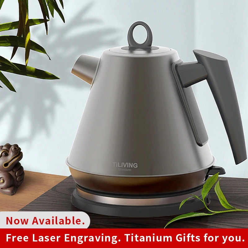 Hot Sale Titanium Water Boiling Kettle 1.2L Electrical Heating Boiling Teapot Safe Auto-Power Protection System Business Home
Hot Sale Titanium Water Boiling Kettle 1.2L Electrical Heating Boiling Teapot Safe Auto-Power Protection System Business Home