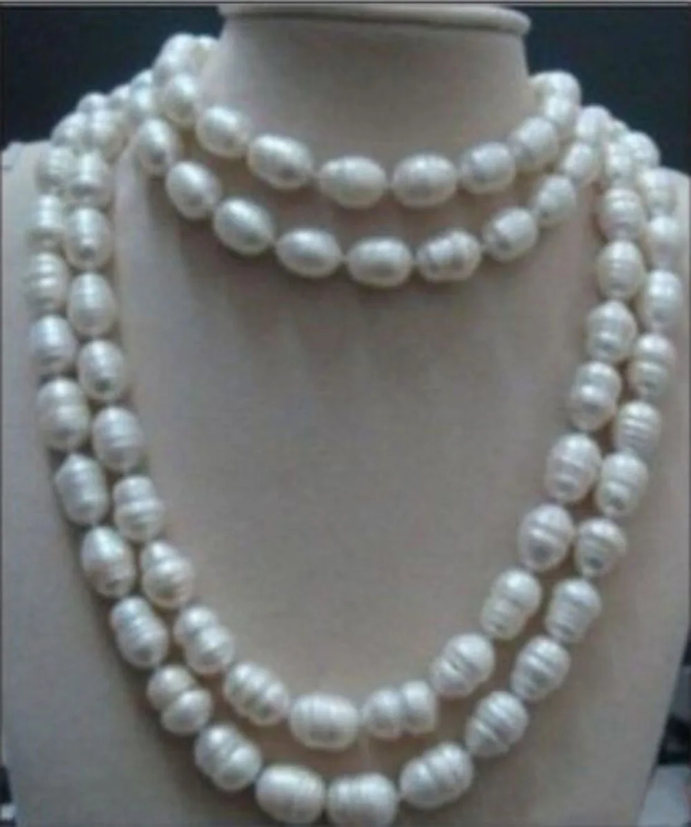 Rare 12-13mm AAA south sea white natural baroque pearl necklace 65" inches>>>Free shipping
Rare 12-13mm AAA south sea white natural baroque pearl necklace 65" inches>>>Free shipping