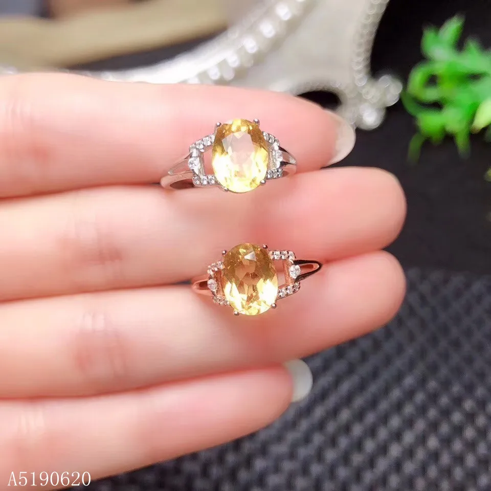 KJJEAXCMY Fine Jewelry 925 sterling silver inlaid natural citrine gemstone female ring support test
KJJEAXCMY Fine Jewelry 925 sterling silver inlaid natural citrine gemstone female ring support test