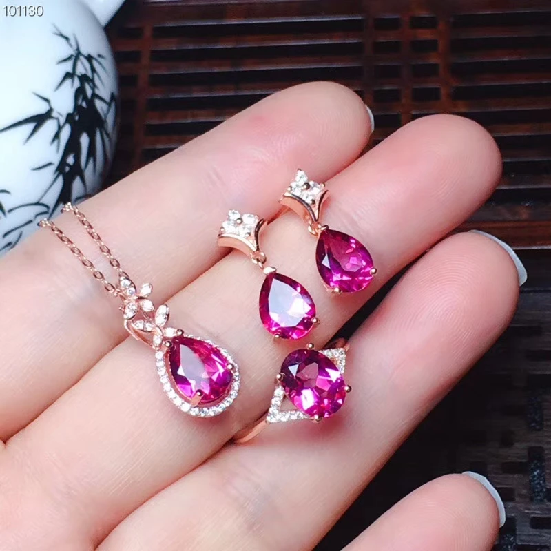 KJJEAXCMY boutique jewelry 925 sterling silver inlaid natural powder topaz gemstone female ring pendant earrings set support det
KJJEAXCMY boutique jewelry 925 sterling silver inlaid natural powder topaz gemstone female ring pendant earrings set support det