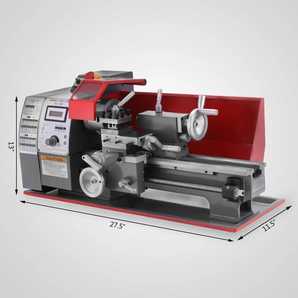 600W Semi Automatic Metal Lathe Machine Mini High Precision Metalworking Machine
600W Semi Automatic Metal Lathe Machine Mini High Precision Metalworking Machine