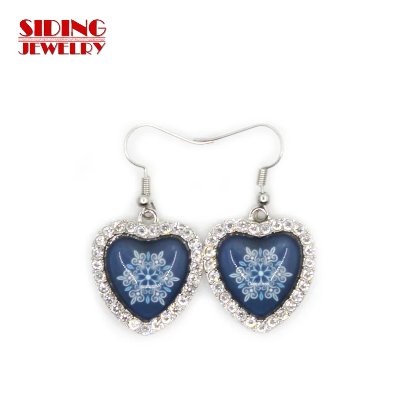 2018 New Arrival 5pair/lot Snowflakes Style 10 Crystal Heart Earring Earrings Charms Fashion Pendientes DIY Jewelry Charms
2018 New Arrival 5pair/lot Snowflakes Style 10 Crystal Heart Earring Earrings Charms Fashion Pendientes DIY Jewelry Charms