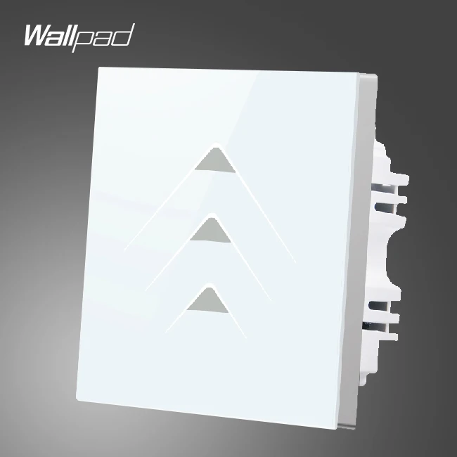 New Arrival Wallpad Smart Home 3 Gang 2 Way Luxury White Crystal Glass Lights Switches,Free Shipping
New Arrival Wallpad Smart Home 3 Gang 2 Way Luxury White Crystal Glass Lights Switches,Free Shipping