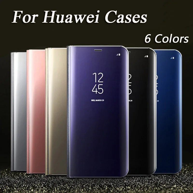Чехол с откидной крышкой и подставкой для Huawei P20 Lite Pro Mate 10 Honor V10 | Мобильные