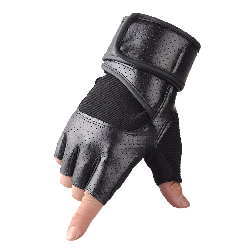 2018 New Leather Fitness Gloves Sports Weight Lifting Men Gym Gloves mitts Thicken Half Finger Glove Durable
2018 New Leather Fitness Gloves Sports Weight Lifting Men Gym Gloves mitts Thicken Half Finger Glove Durable