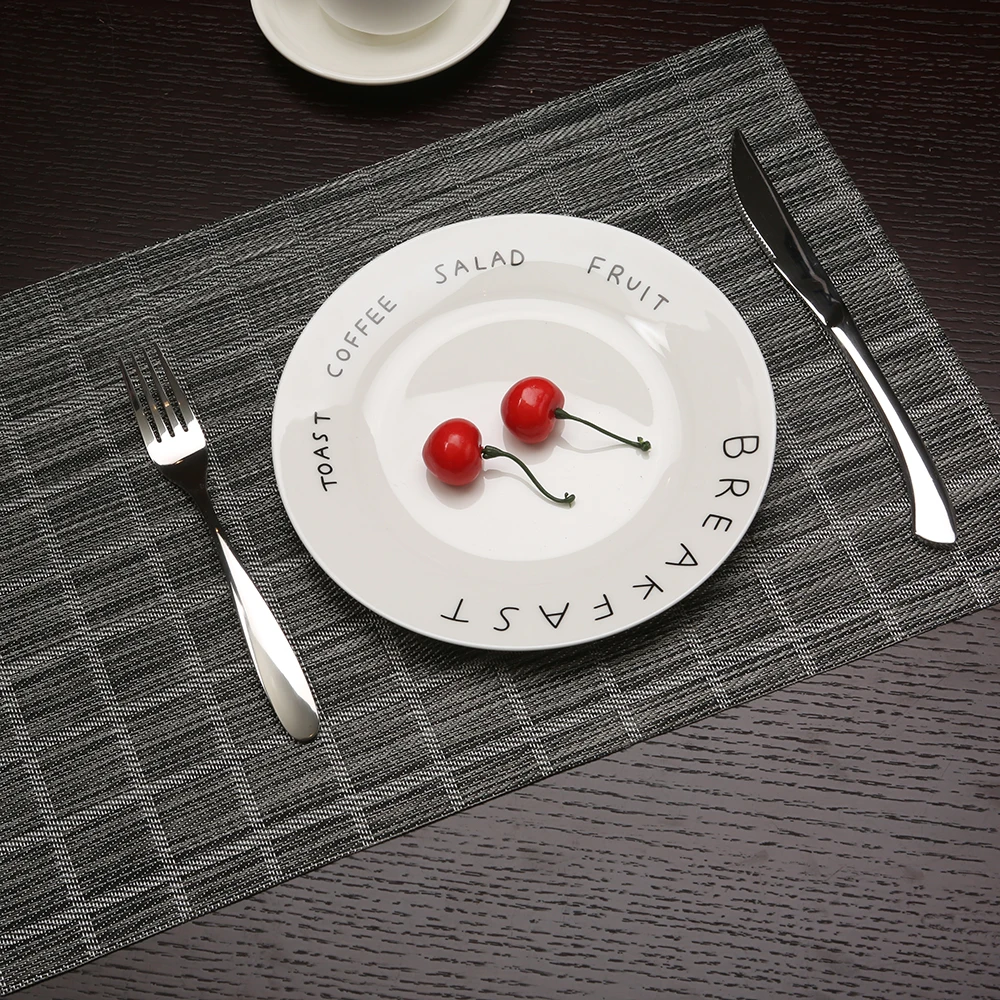 4 PCS PVC kitchen Dinning Placemats for Table Mat Table Cloth Pad Mat Tablemats Stain-Resistant Dining Disc Bowl Pad Coaster
4 PCS PVC kitchen Dinning Placemats for Table Mat Table Cloth Pad Mat Tablemats Stain-Resistant Dining Disc Bowl Pad Coaster
