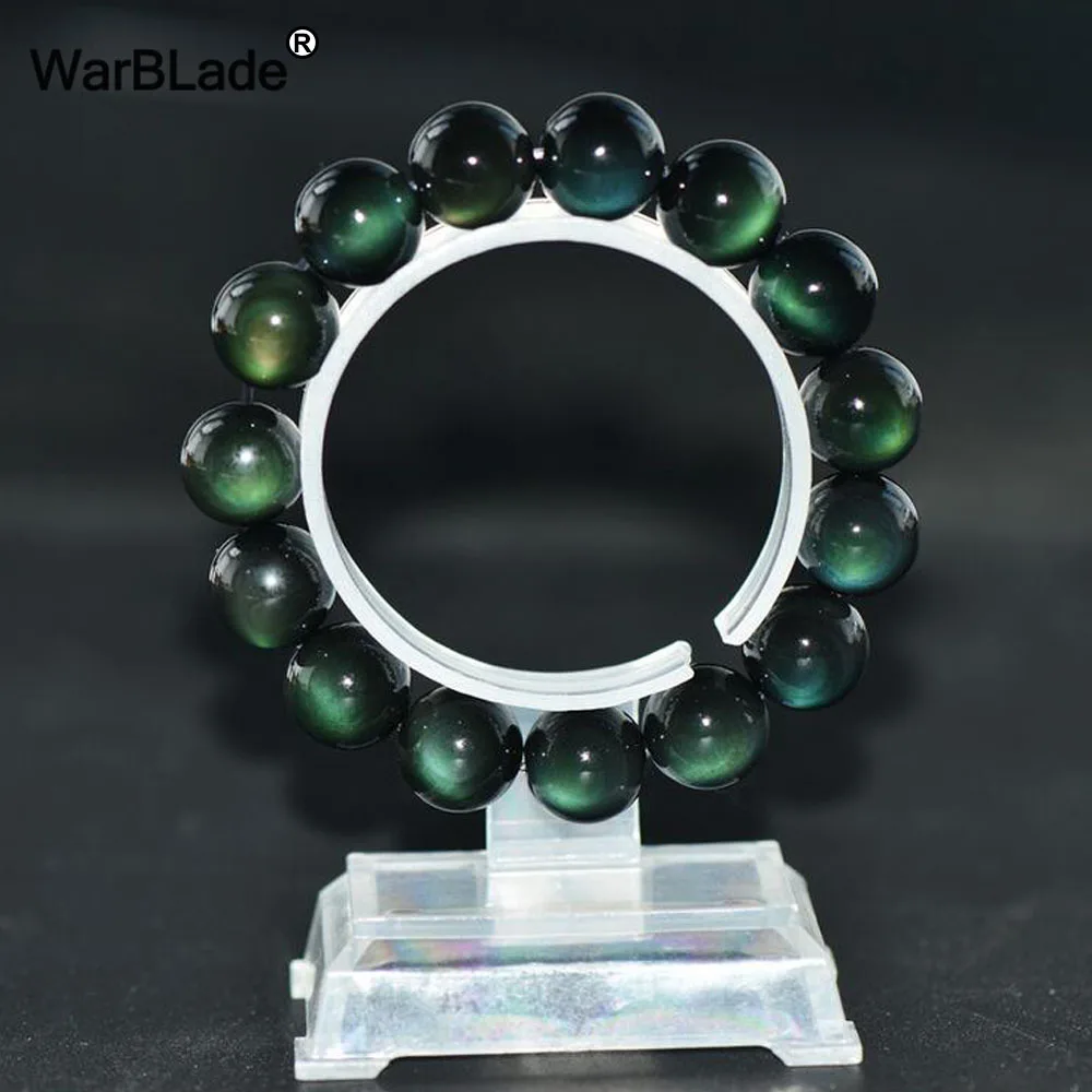 WarBLade Natural Stone 6A Obsidian Bracelets Bangle Jewelry 6mm 8mm 10mm 12m-20mm Stone Round Beads Bracelet For Men Women Gift 
WarBLade Natural Stone 6A Obsidian Bracelets Bangle Jewelry 6mm 8mm 10mm 12m-20mm Stone Round Beads Bracelet For Men Women Gift