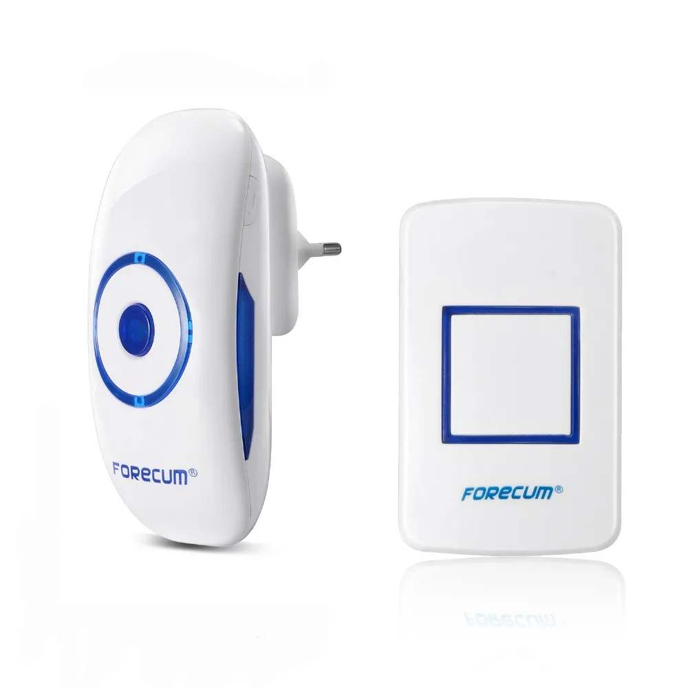 Wireless Doorbell Waterproof Door Bell Kit, 1000 Feet Operating, 36 Chimes, 4 Level Volume, 1 Plug-In Receiver & 1 Transmitter
Wireless Doorbell Waterproof Door Bell Kit, 1000 Feet Operating, 36 Chimes, 4 Level Volume, 1 Plug-In Receiver & 1 Transmitter