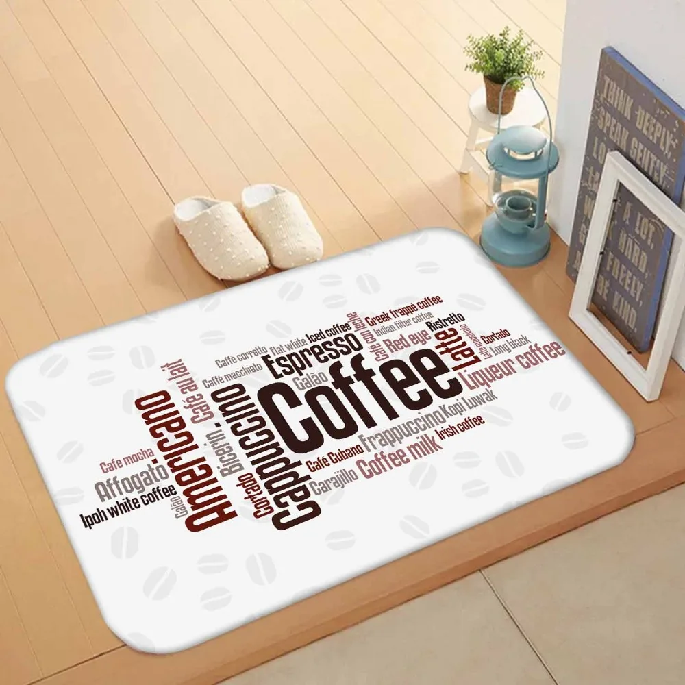Else White Floor Brown Black Coffee Latte Americano Writen 3d Pattern Print Anti Slip Doormat Home Decor Entryway Kitchen Mat
Else White Floor Brown Black Coffee Latte Americano Writen 3d Pattern Print Anti Slip Doormat Home Decor Entryway Kitchen Mat